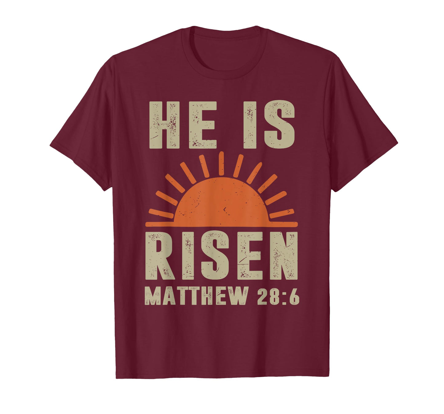 Toddler He is Risen Christian Easter God Sister Daughter Son T-Shirt
