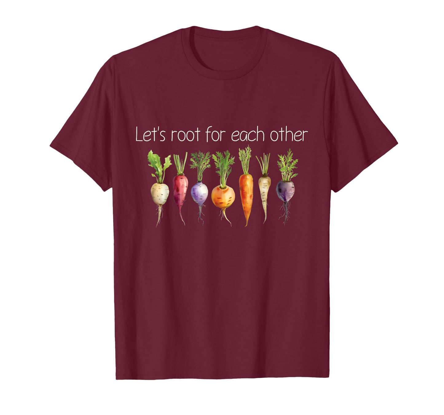 Inspirational Root Vegetables - Motivational Design T-Shirt