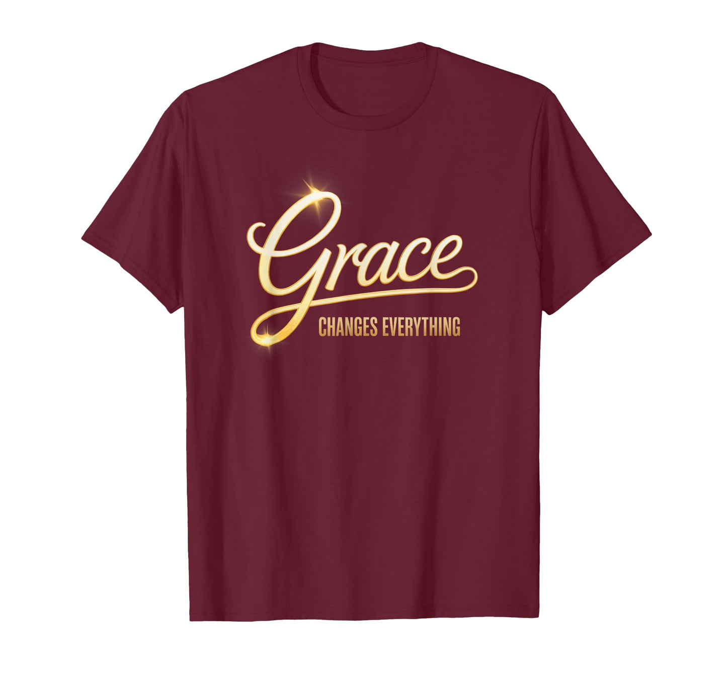 Grace Changes Everything Christian Faith Design T-Shirt