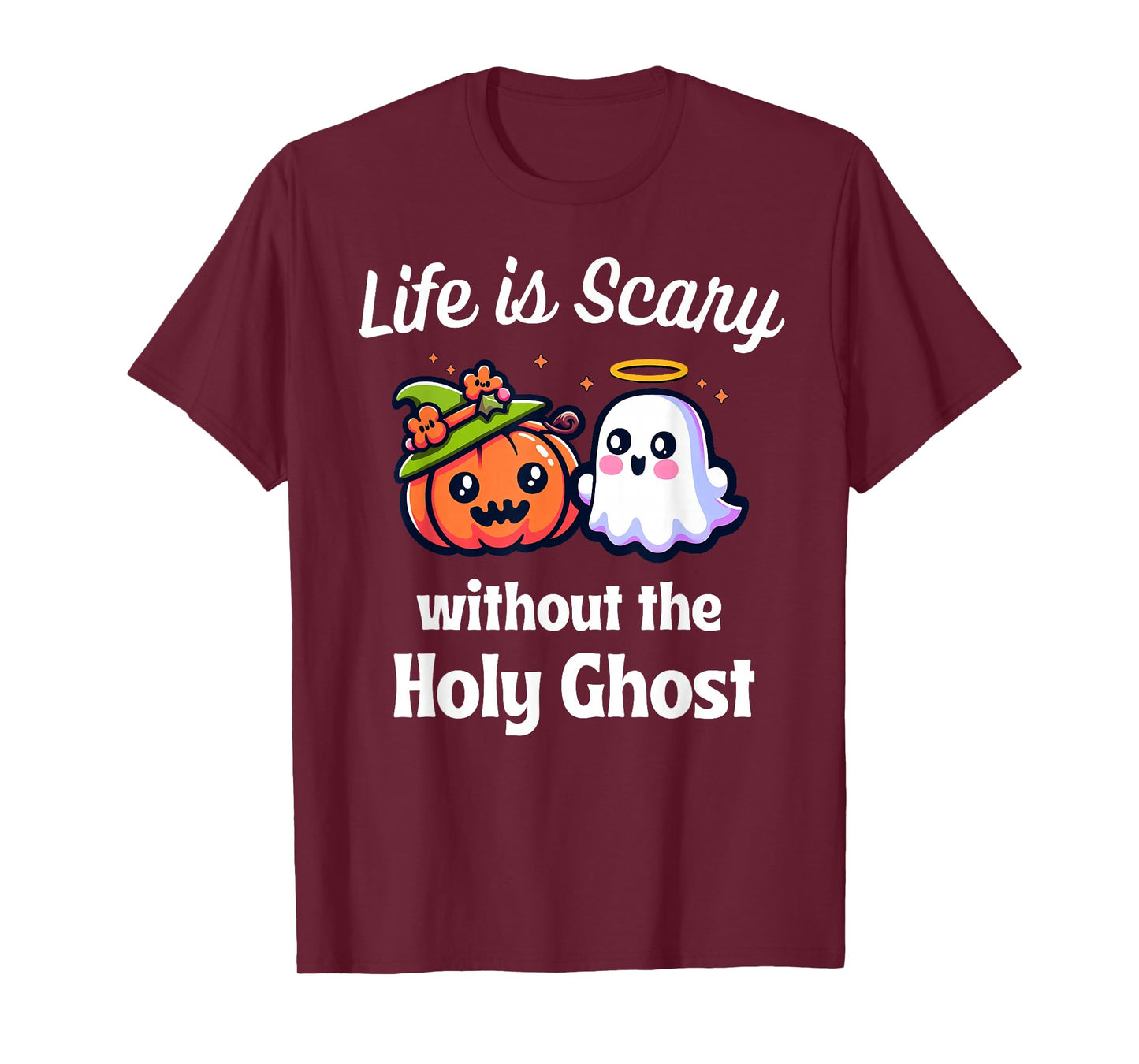 Funny Holy Ghost Christian Halloween Jesus Costume Kids Mom T-Shirt