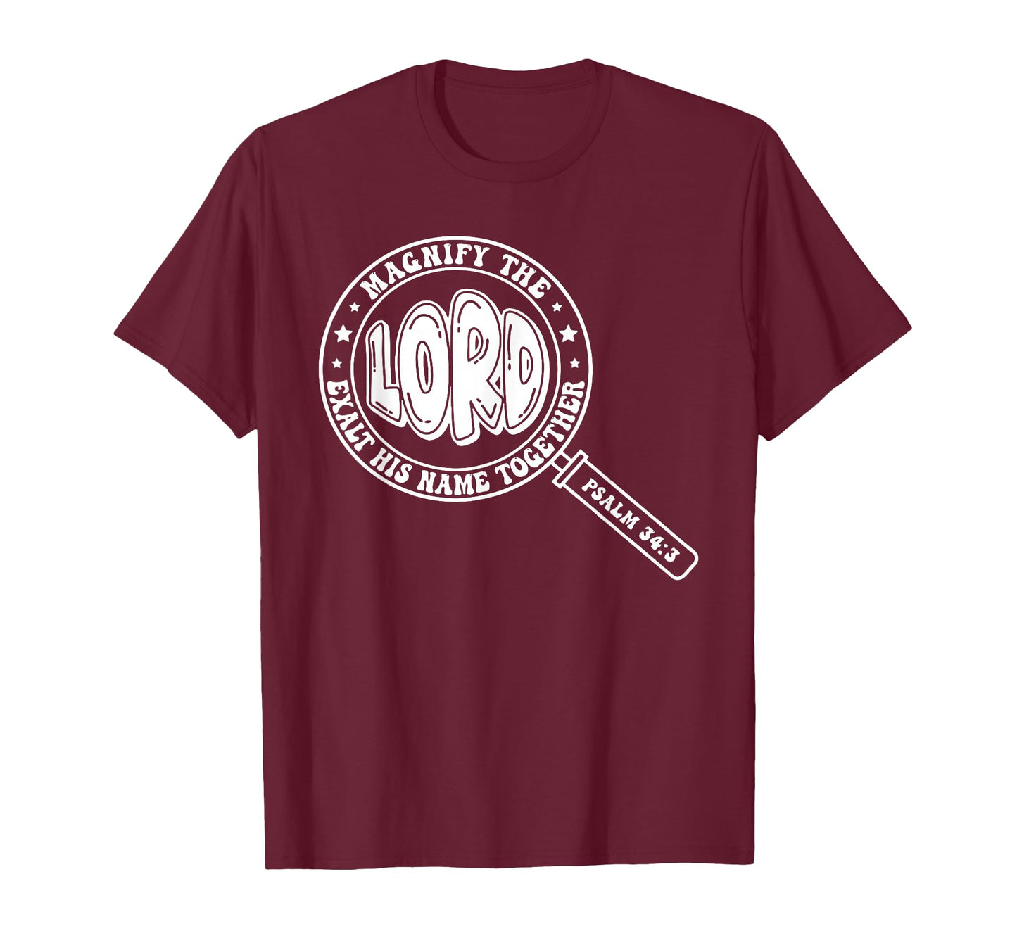 Magnify The Lord Bible Verse Magnified VBS 2025 Summer Camp T-Shirt