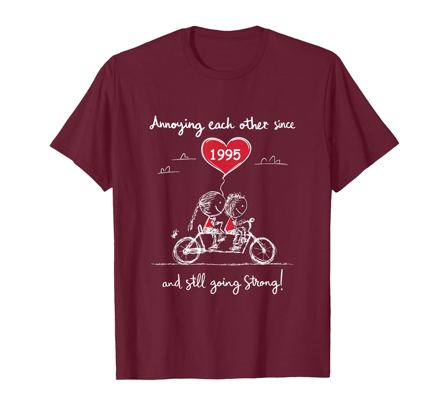 Annoying Each Other Since 1995 Couple Wedding Anniversary T-Shirt