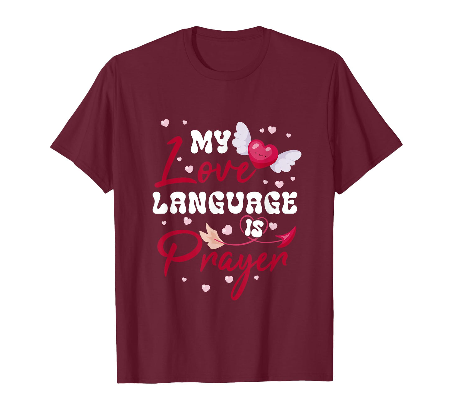My-Love Language Is Prayer We Can Safely Trust God Christian T-Shirt