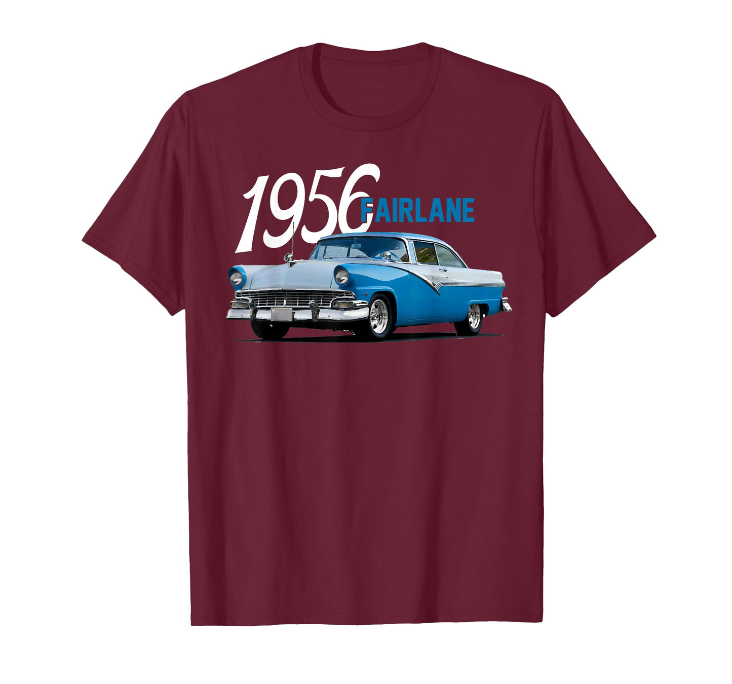 1956 56 fairlane, classic car art T-Shirt