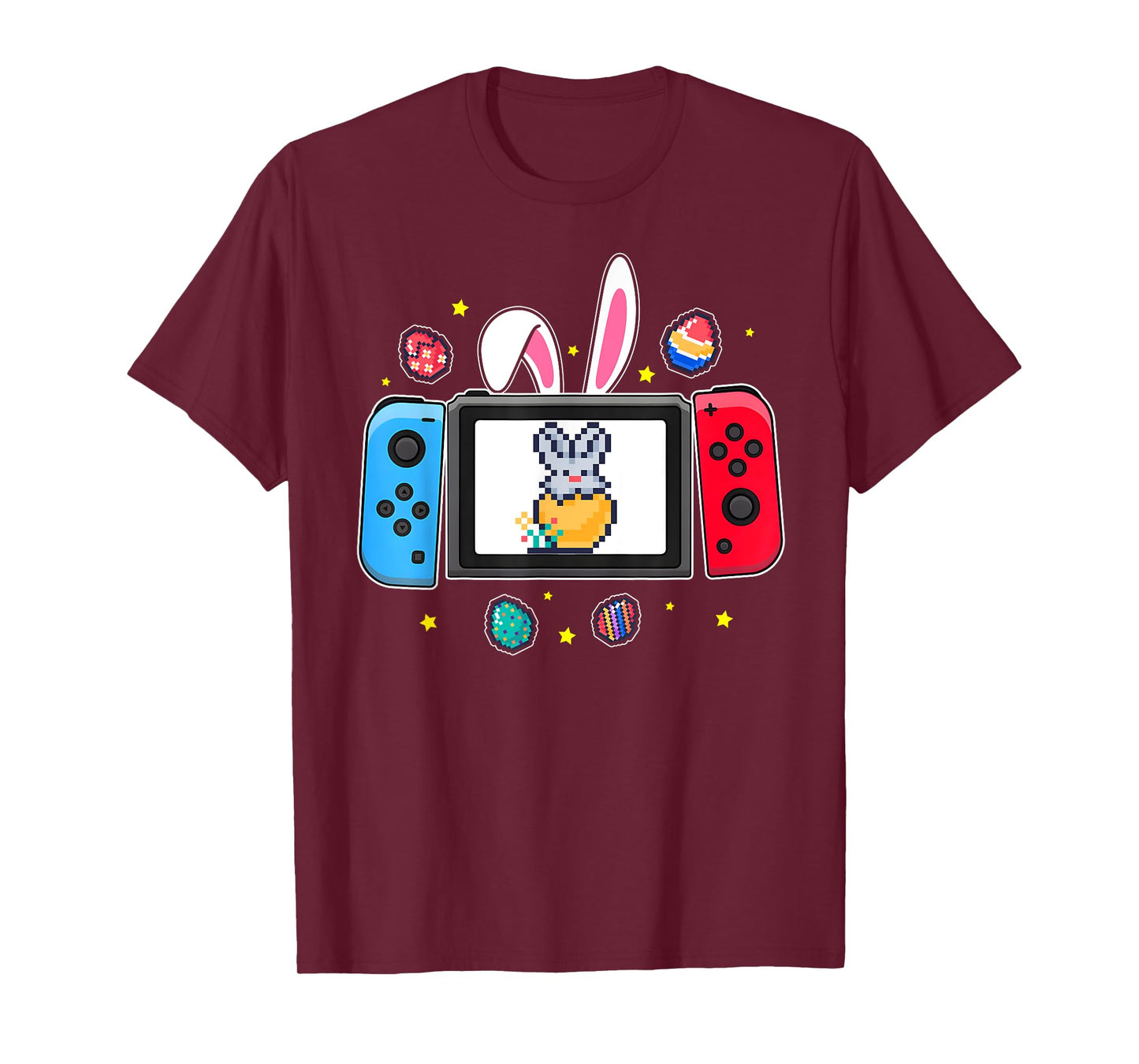 Easter Video Game Bunny Eggs Gaming Gamer Boys Men Teen Kids T-Shirt