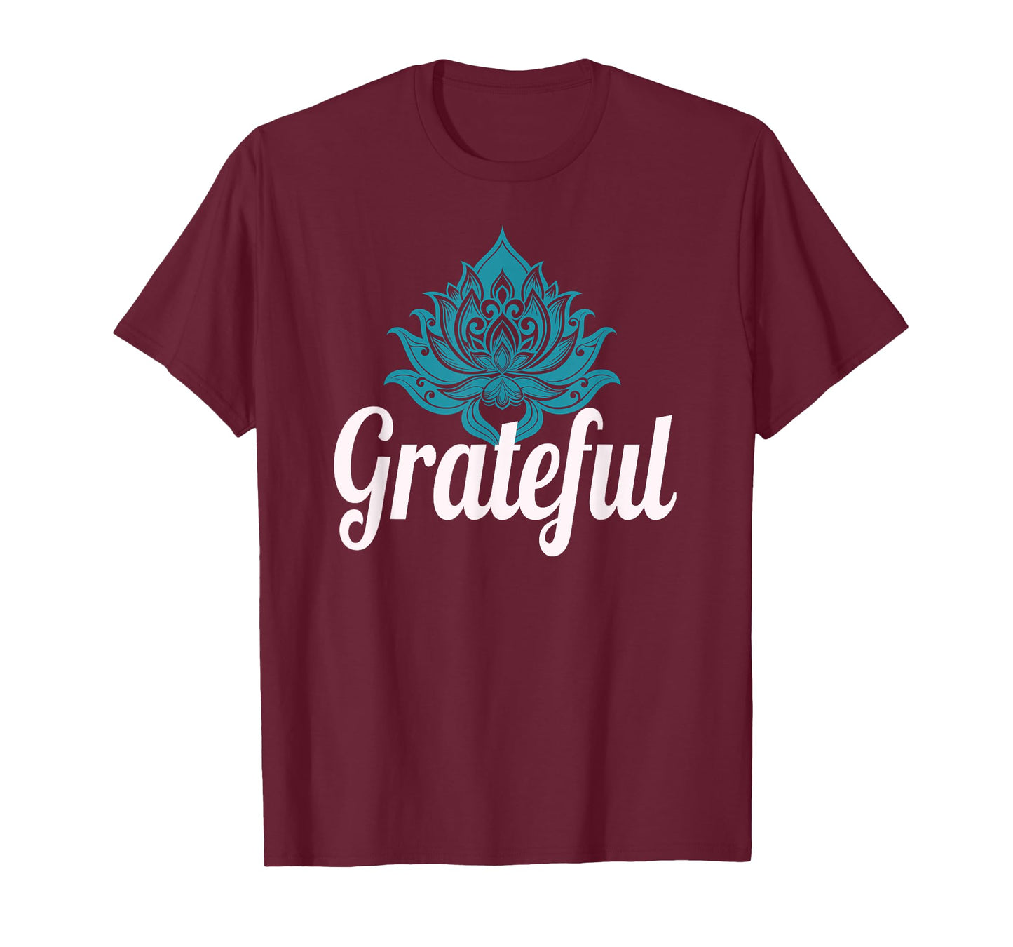 Grateful Blue Flower T-Shirt
