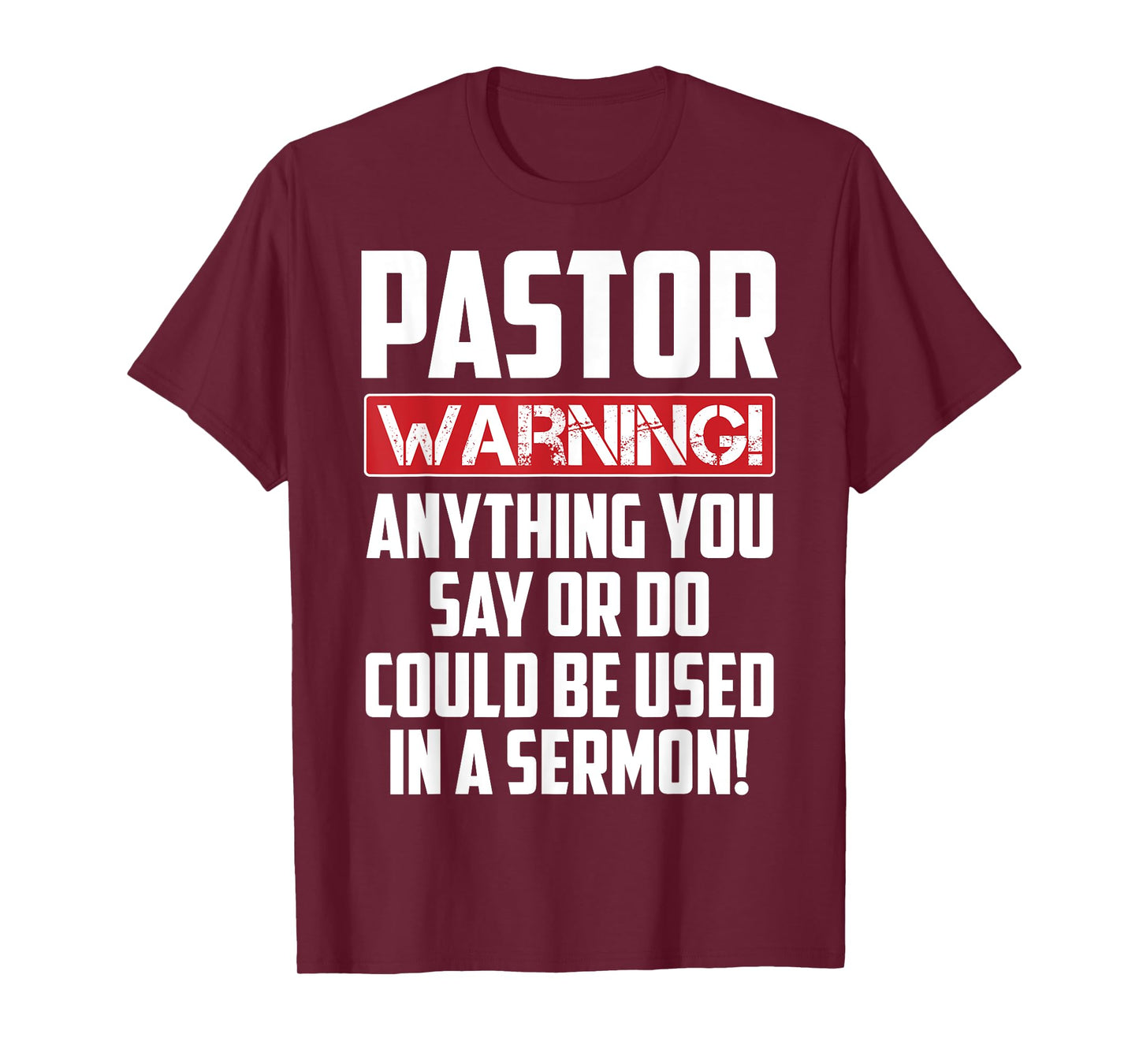 Funny Pastor Gift For Religious Preachers Men Women Church T-Shirt