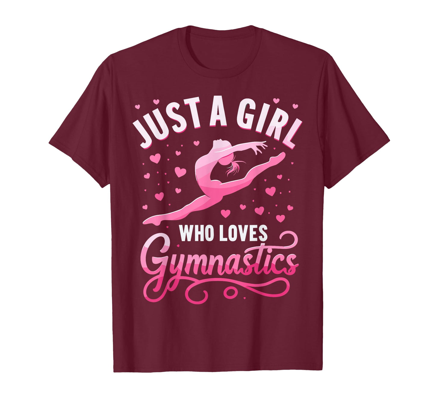Gymnast Lover Just A Girl Who Loves Gymnastics T-Shirt