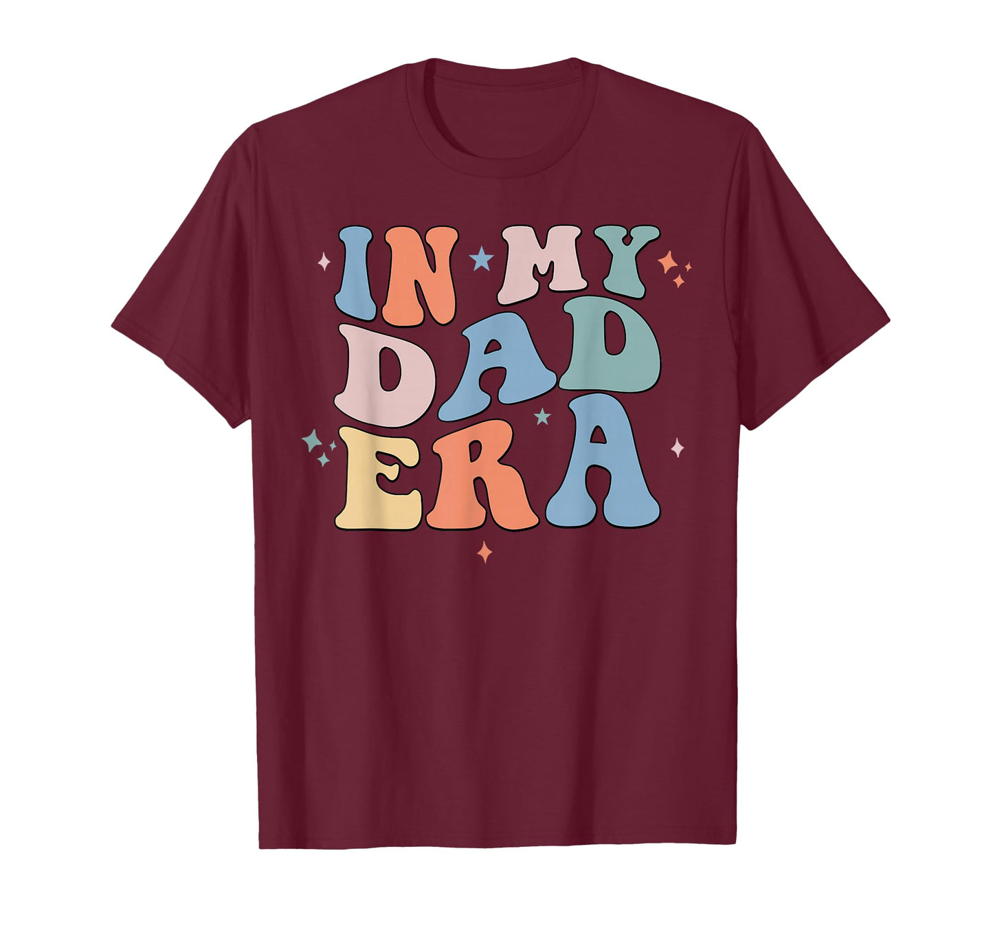 In My Dad Era Retro Groovy Father's Day T-Shirt