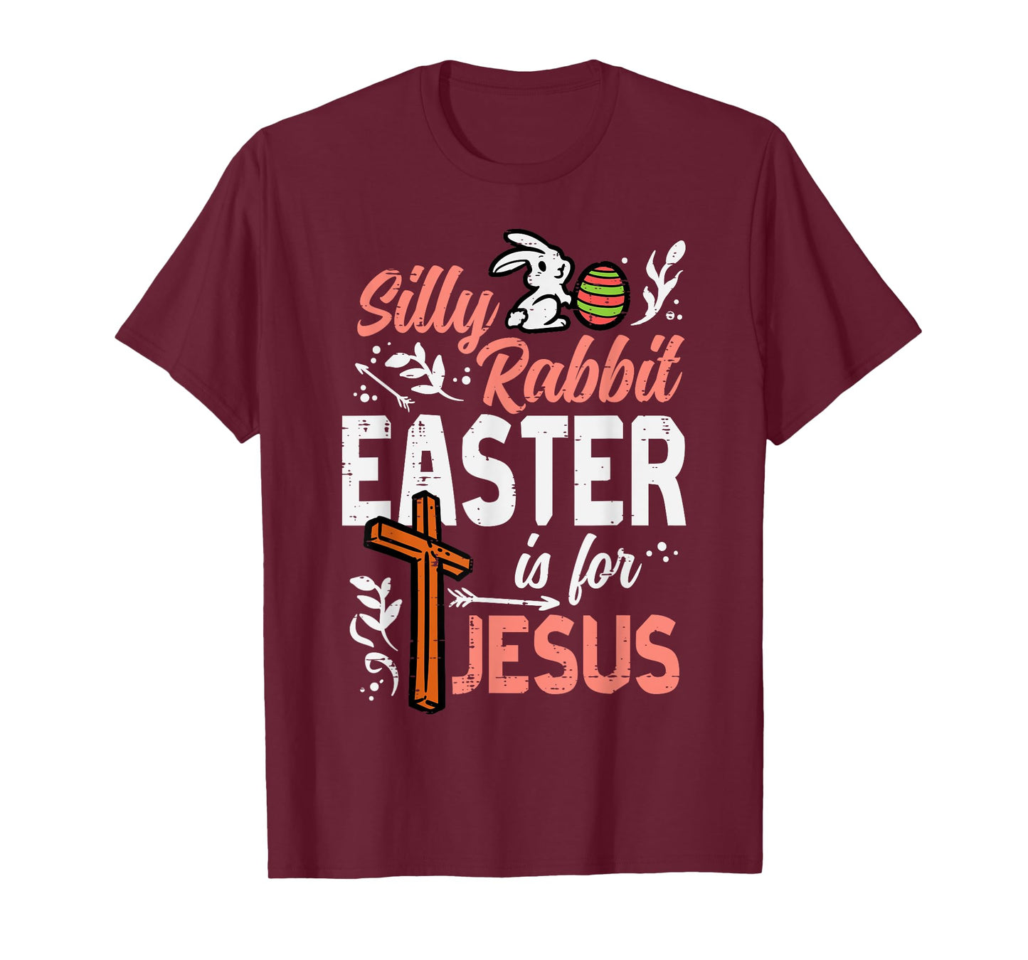 Christian Silly Rabbit Easter For Jesus Men Boys Teen Youth T-Shirt