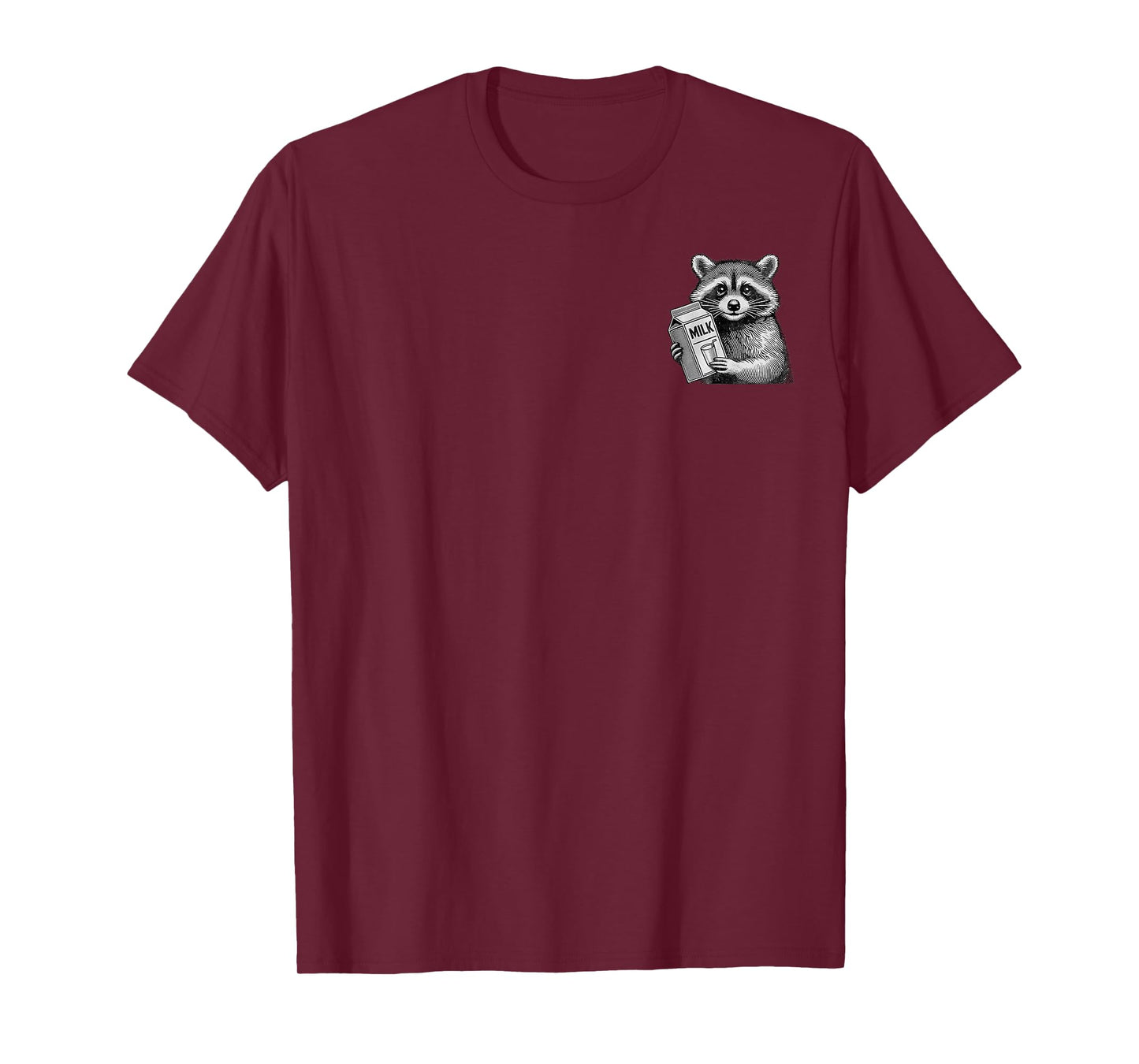 Just A Dad Who Always Came Back With The Milk 2 Side T-Shirt