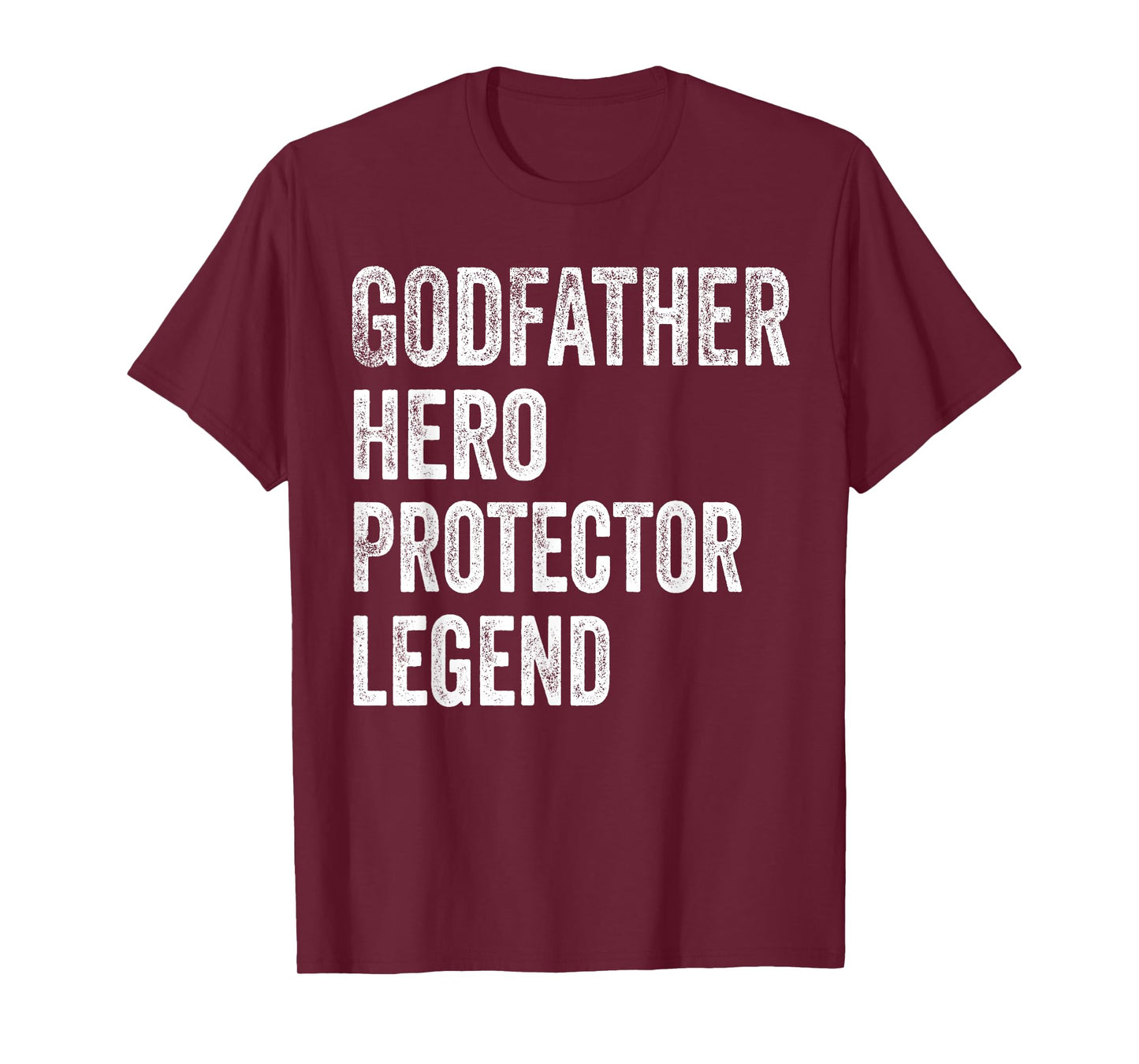 Godfather Hero Protector Legend Vintage Distressed Godfather T-Shirt
