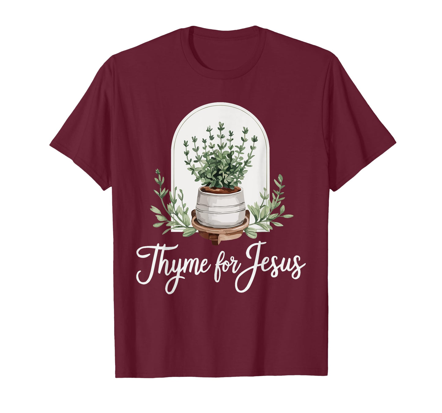 Gardening Jesus Christ Religion Christian Christianity T-Shirt