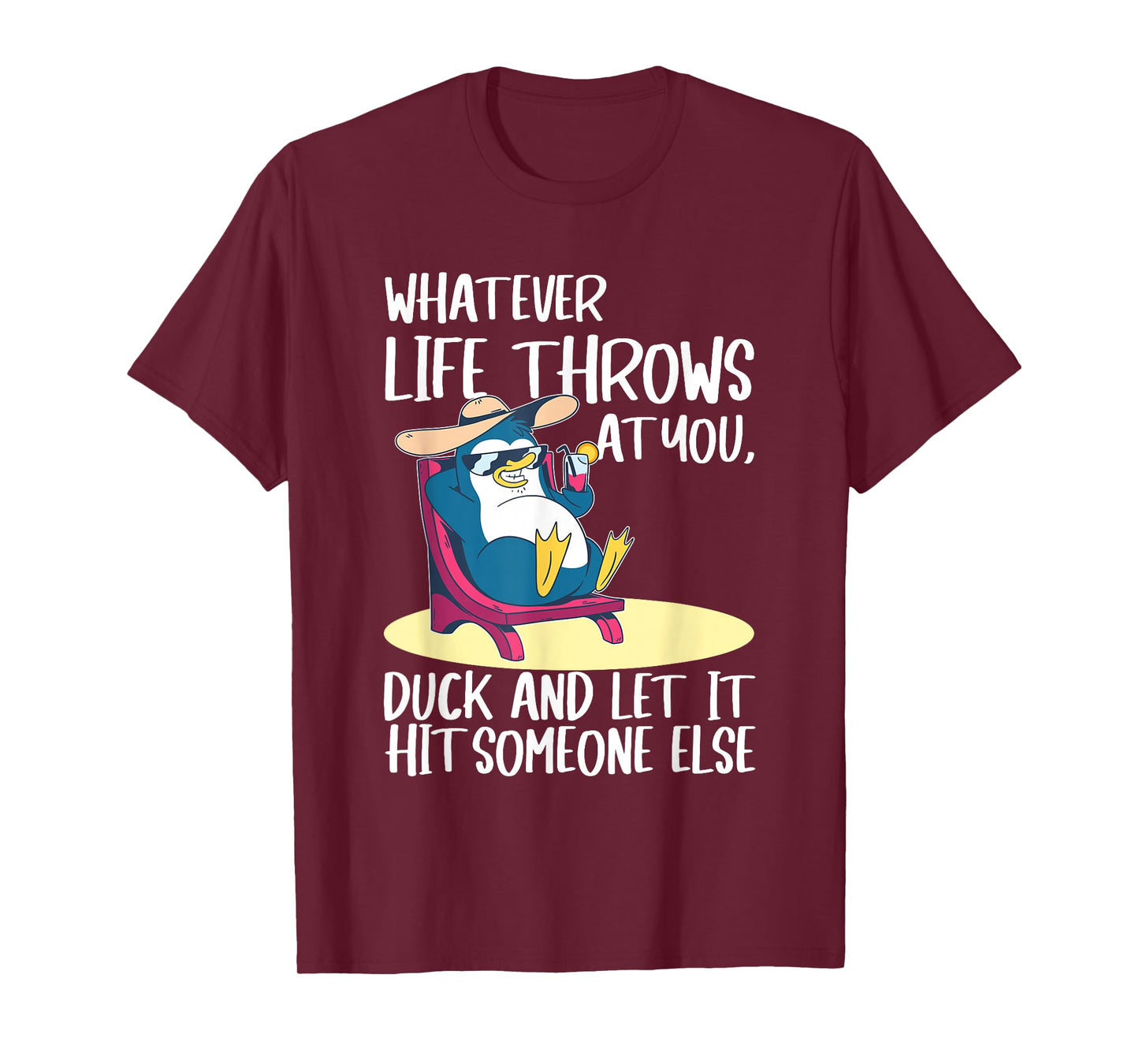 Funny Penguin Funny Quote Life Graphic tees for men women T-Shirt