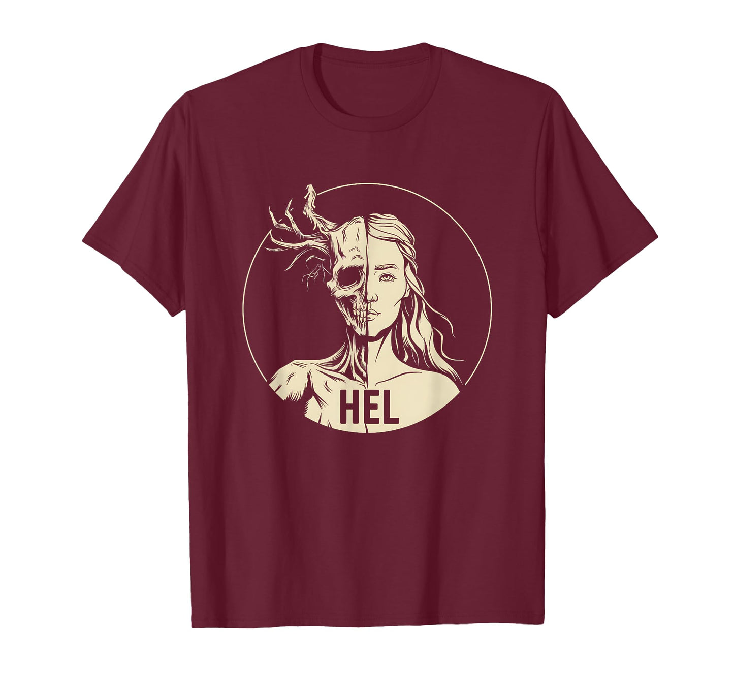 Hel Viking Goddess of the Underworld Hel T-Shirt