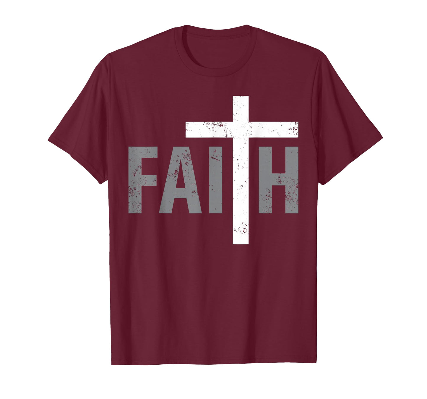 Funny Christian Christ Religious Women Men Faith Cross T-Shirt