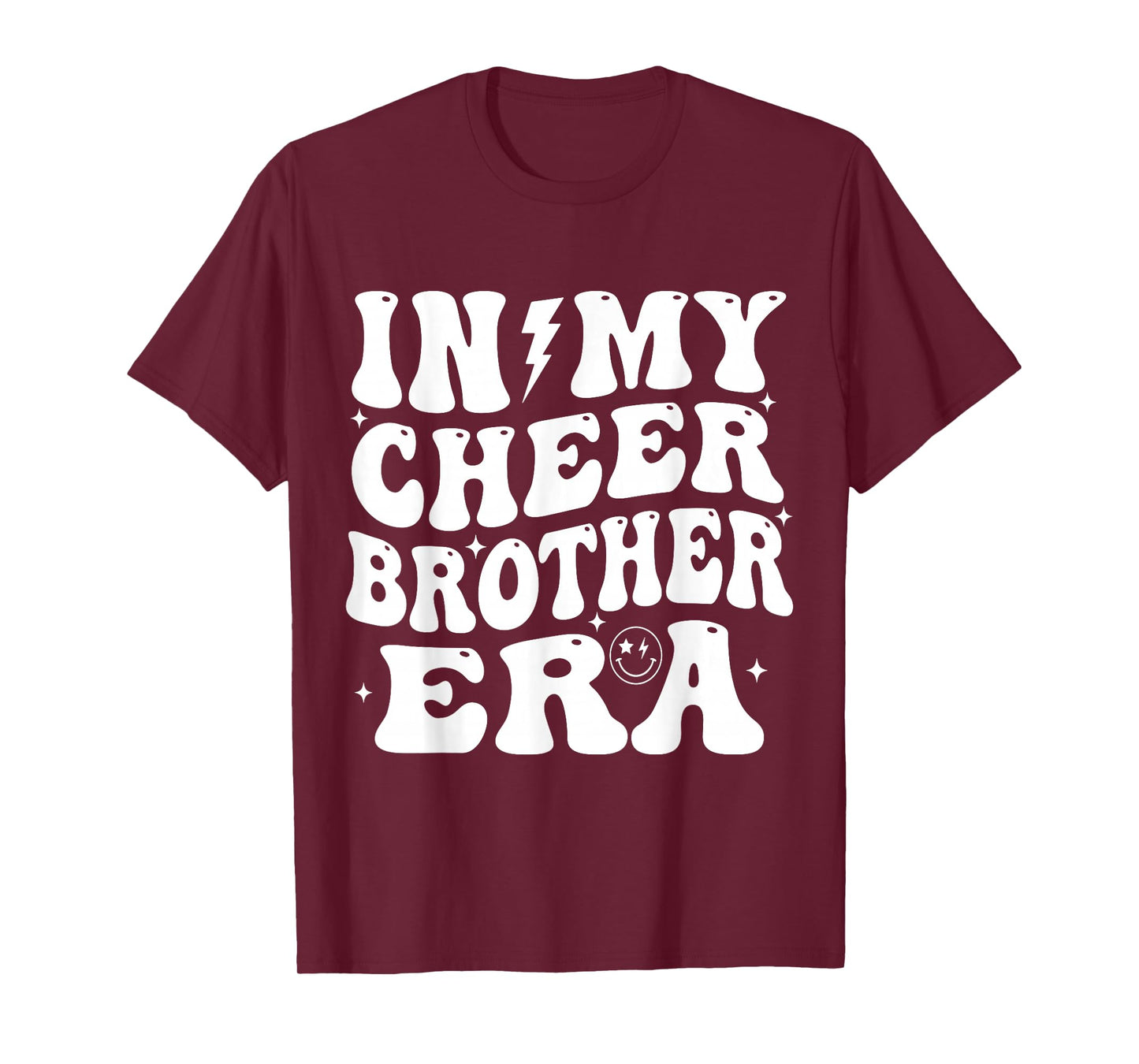 In My Cheer Brother Era Cheerleading Sports Cheerleader Bro T-Shirt