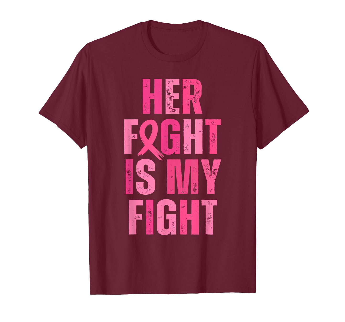 Breast Cancer Awareness Husband Support Squad Boxing Gloves T-Shirt