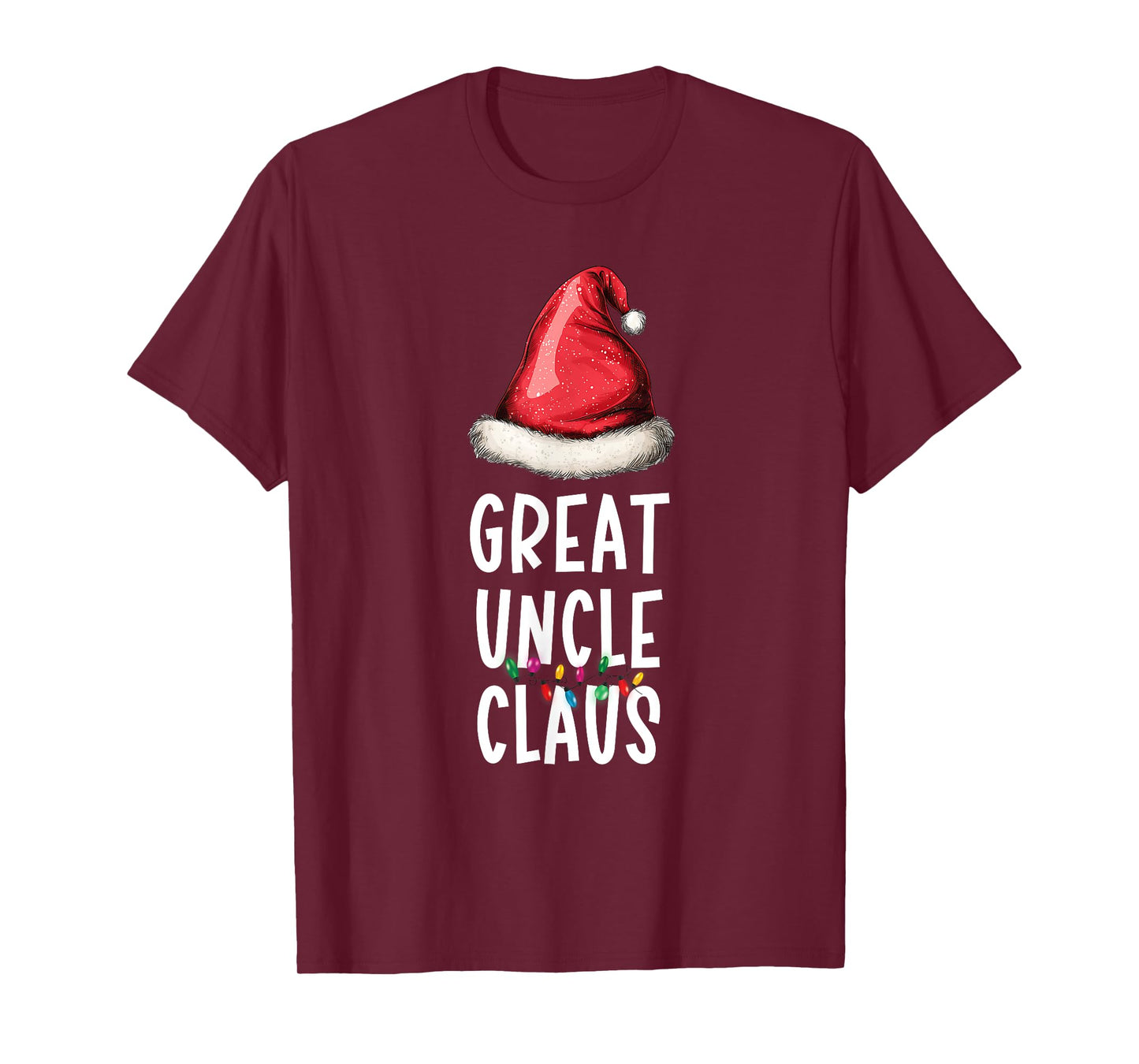 Family Great Uncle Claus Christmas Santa's Pajama Matching T-Shirt