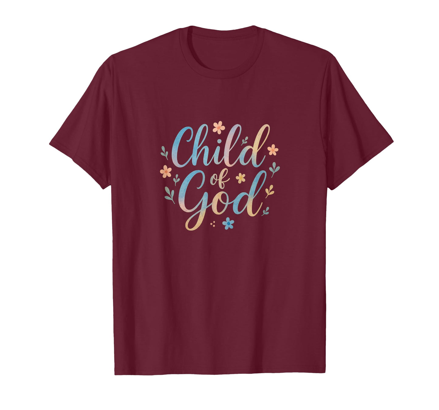 Child of God Christian Faith Inspirational Graphic T-Shirt