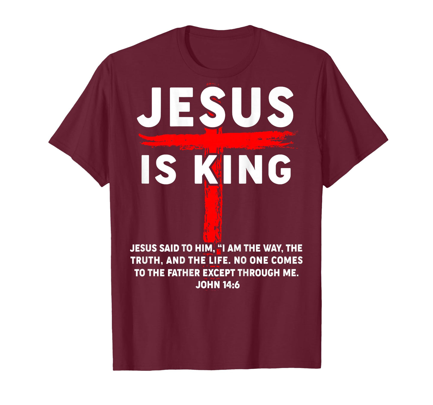 Christian Boy Jesus is King Youth Toddler Godson Love You Me T-Shirt