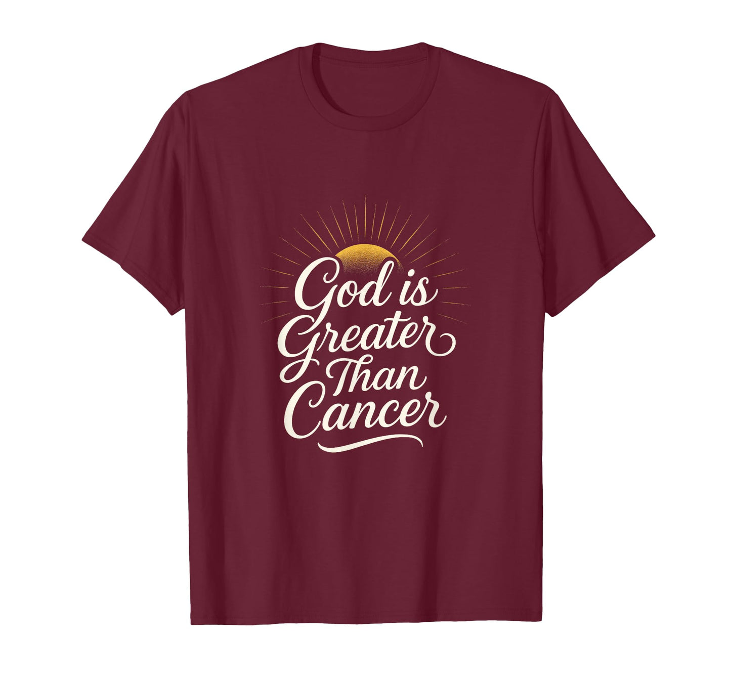 God is Greater Than Cancer - Survivor Pride Faith T-Shirt