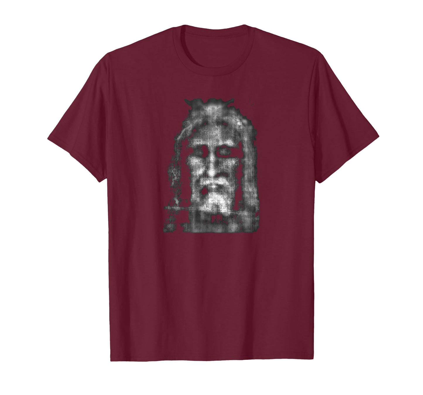 Holy Face of Jesus from Shroud of Turin Christian Faith T-Shirt