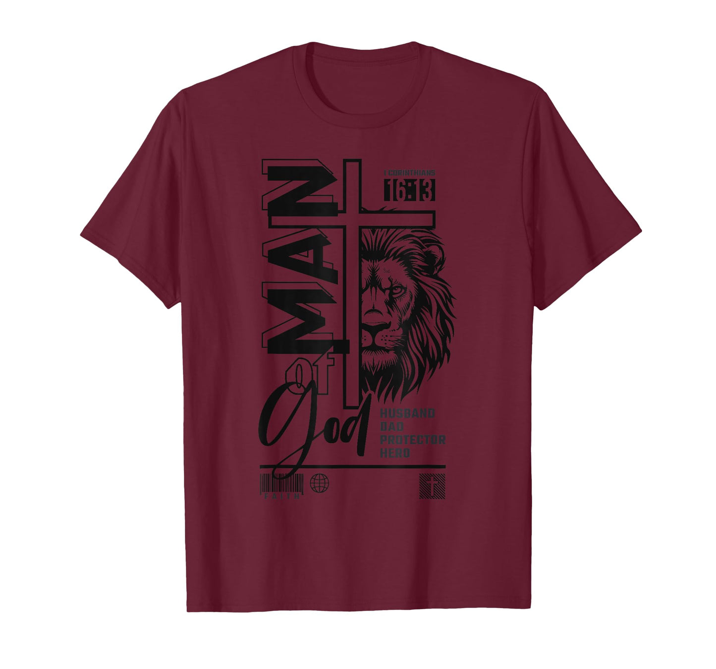Man of God Lion of Judah T-Shirt