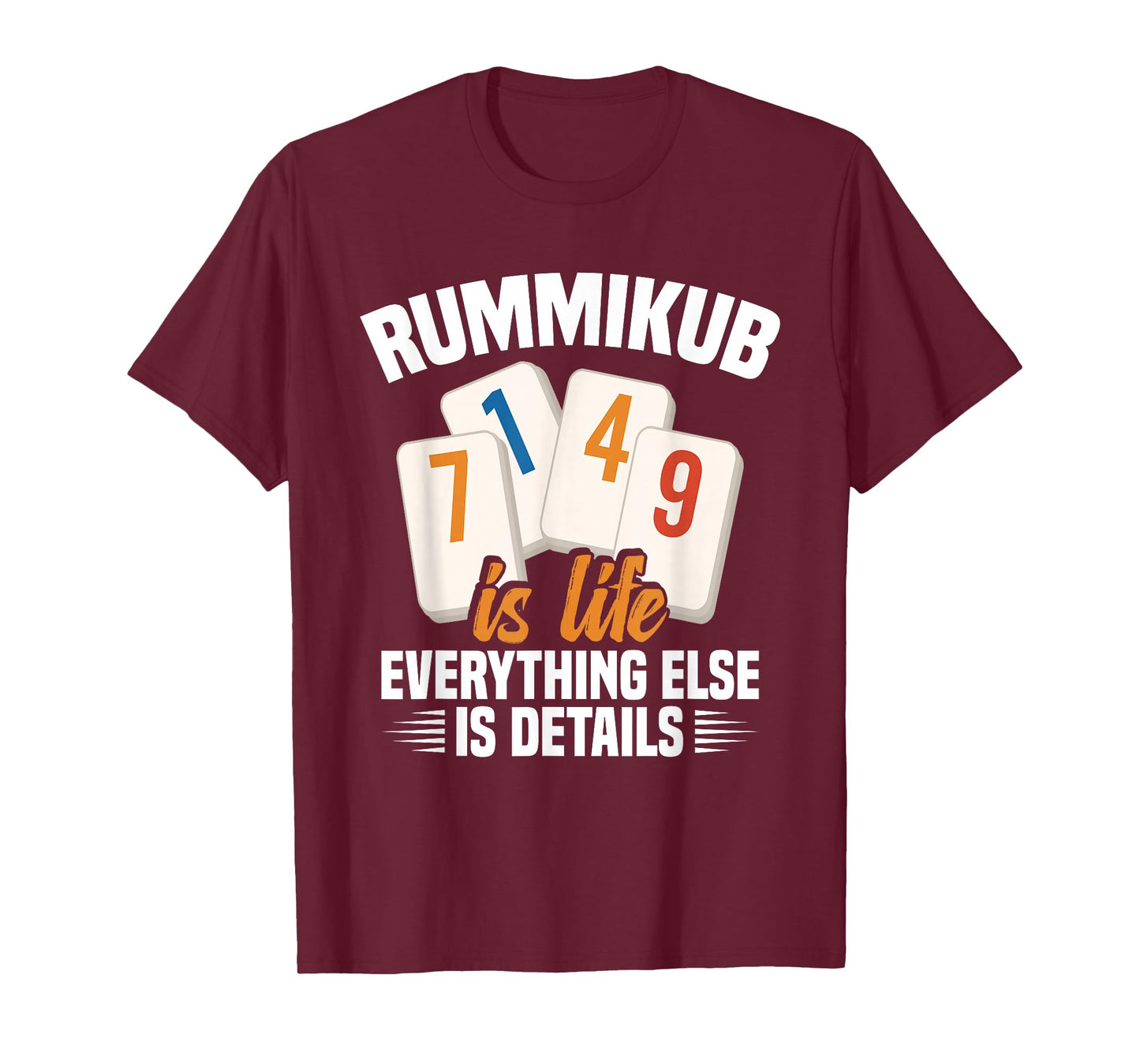 Rummikub Tiles Player Everything Game King Rummikub T-Shirt