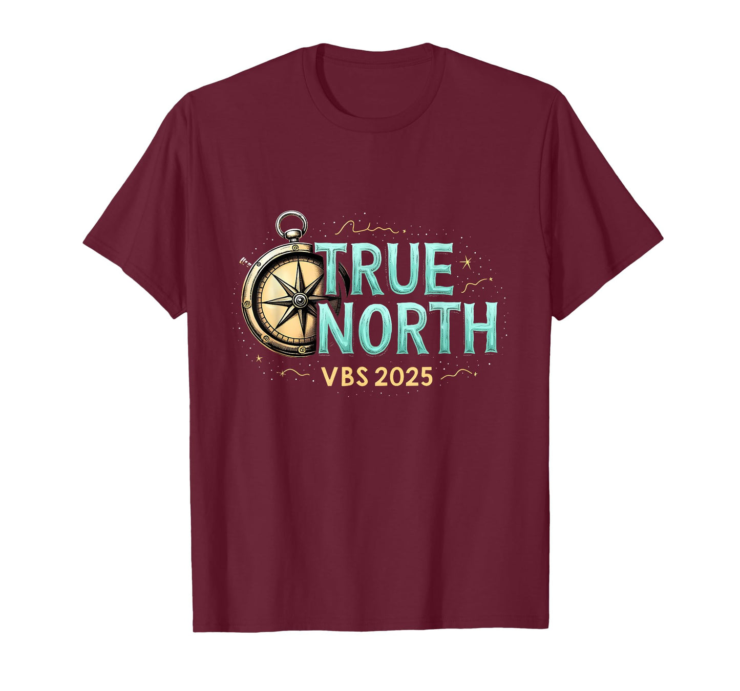 True North VBS 2025 Christian Compass Faith T-Shirt
