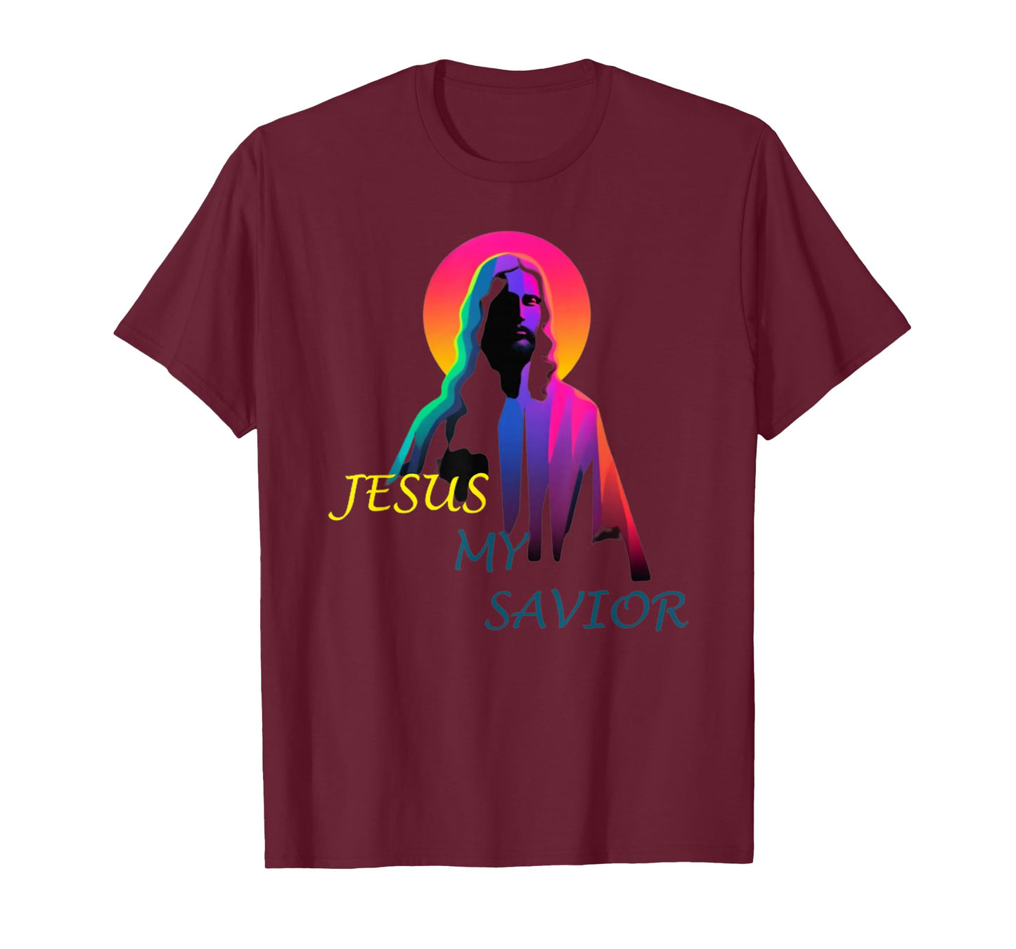 Jesus My Savior Christian Funny Tie Dye Jesus Christ Savior T-Shirt