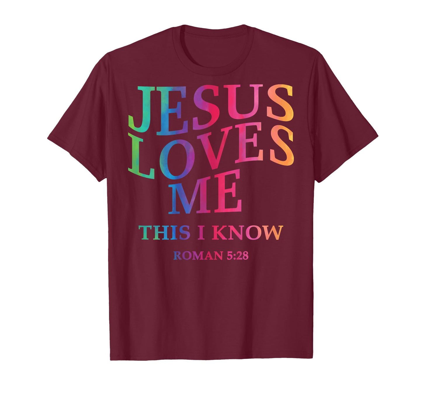 Toddler Girl Jesus Loves Me This I Know Christian God Son T-Shirt