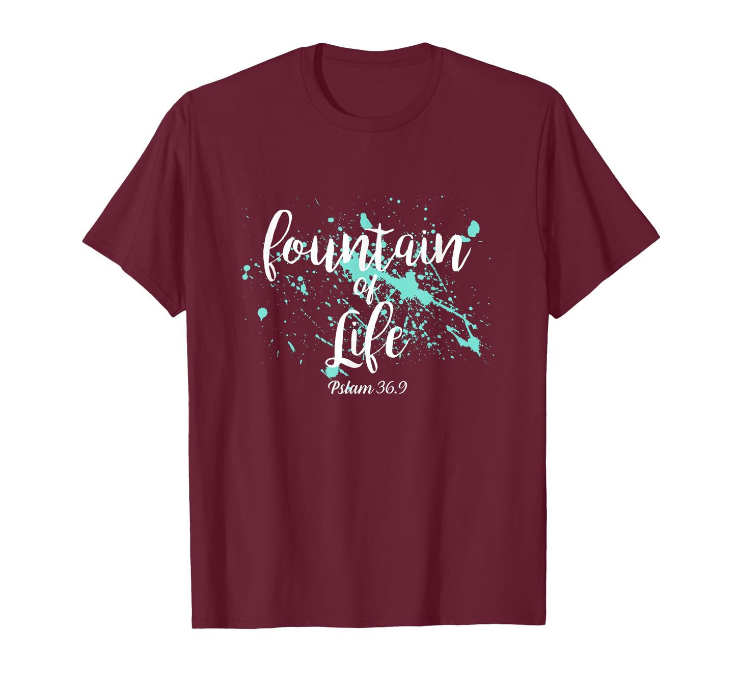 Firmly in faith through Jesus - Fountain of Life T-Shirt