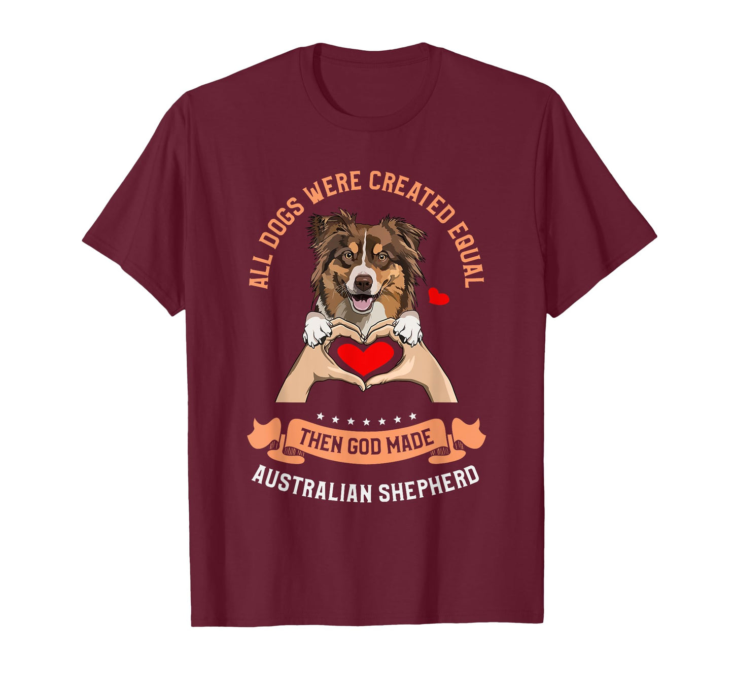 Australian Shepherd Aussie Dog T-Shirt for Men Women