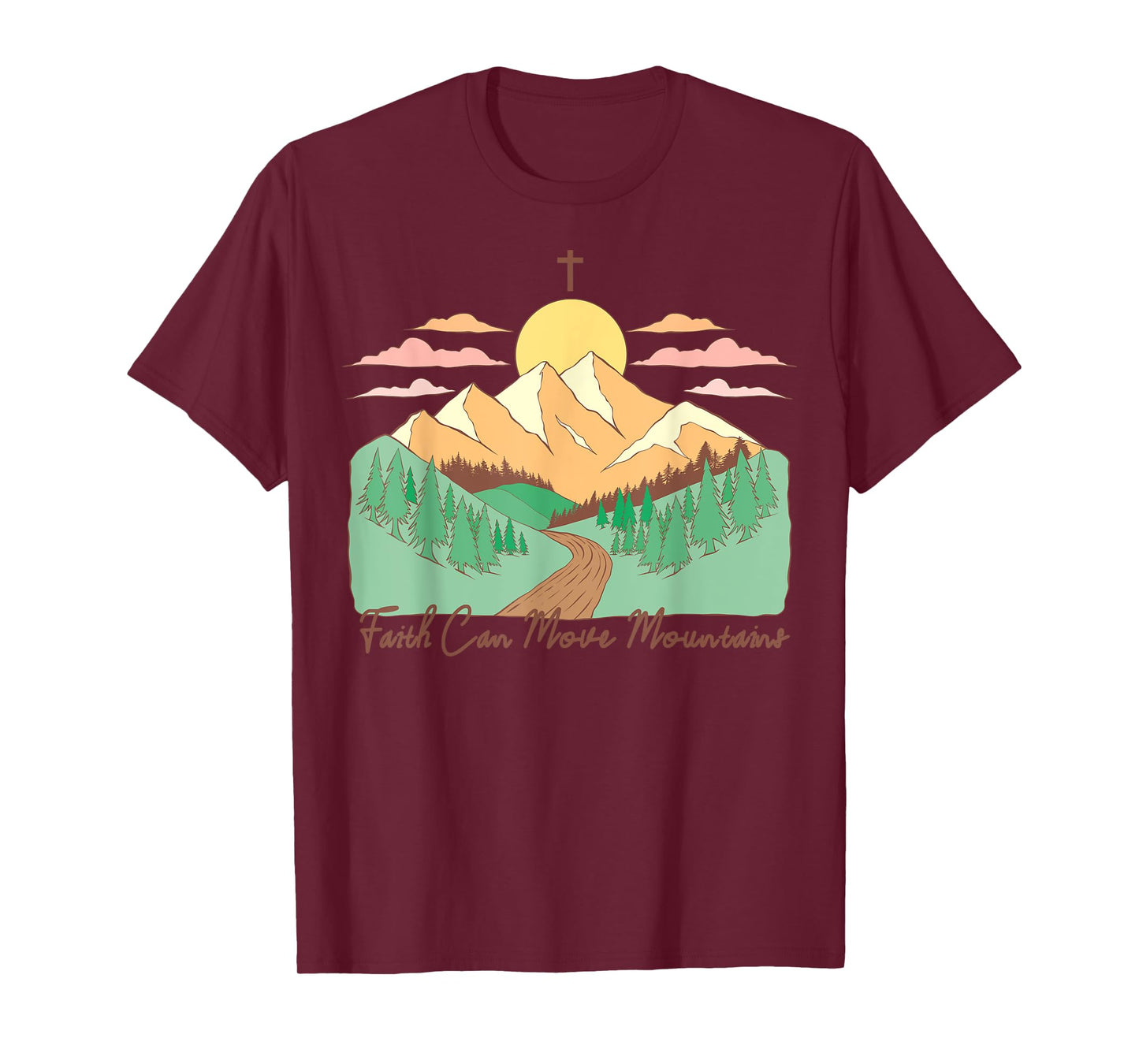 Move Mountains - Christian Bible Verse Faith T-Shirt