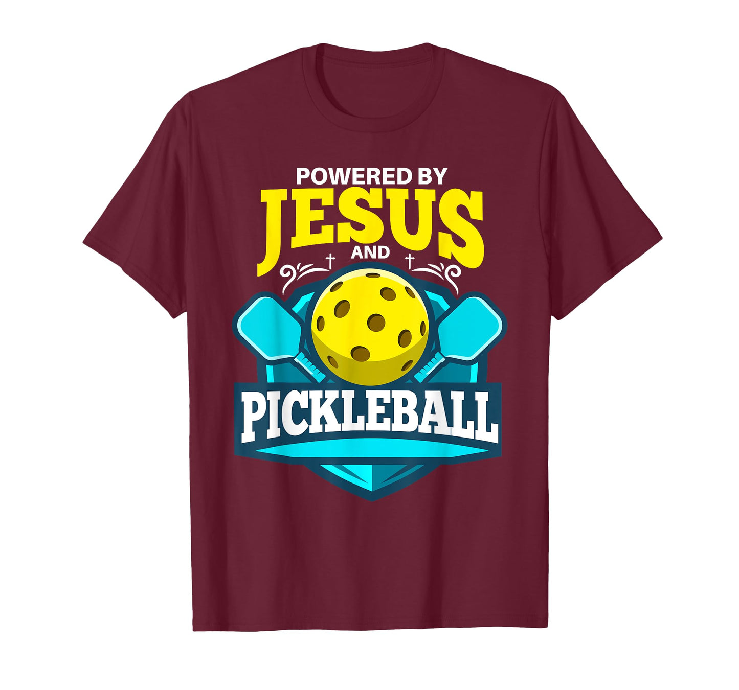 Christian Pickleball Shirt Jesus Religious Pickleball Player T-Shirt