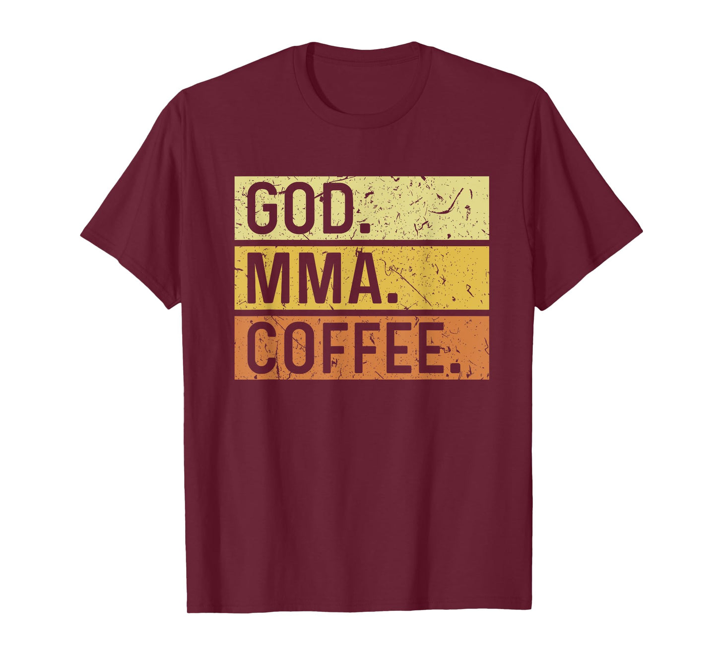 God MMA Coffee Jesus Mixed Martial Arts T-Shirt