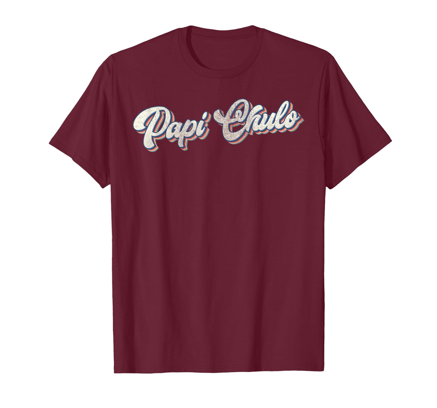 Father's Day Papi Chulo Spanish Father Grandfather Vintage T-Shirt