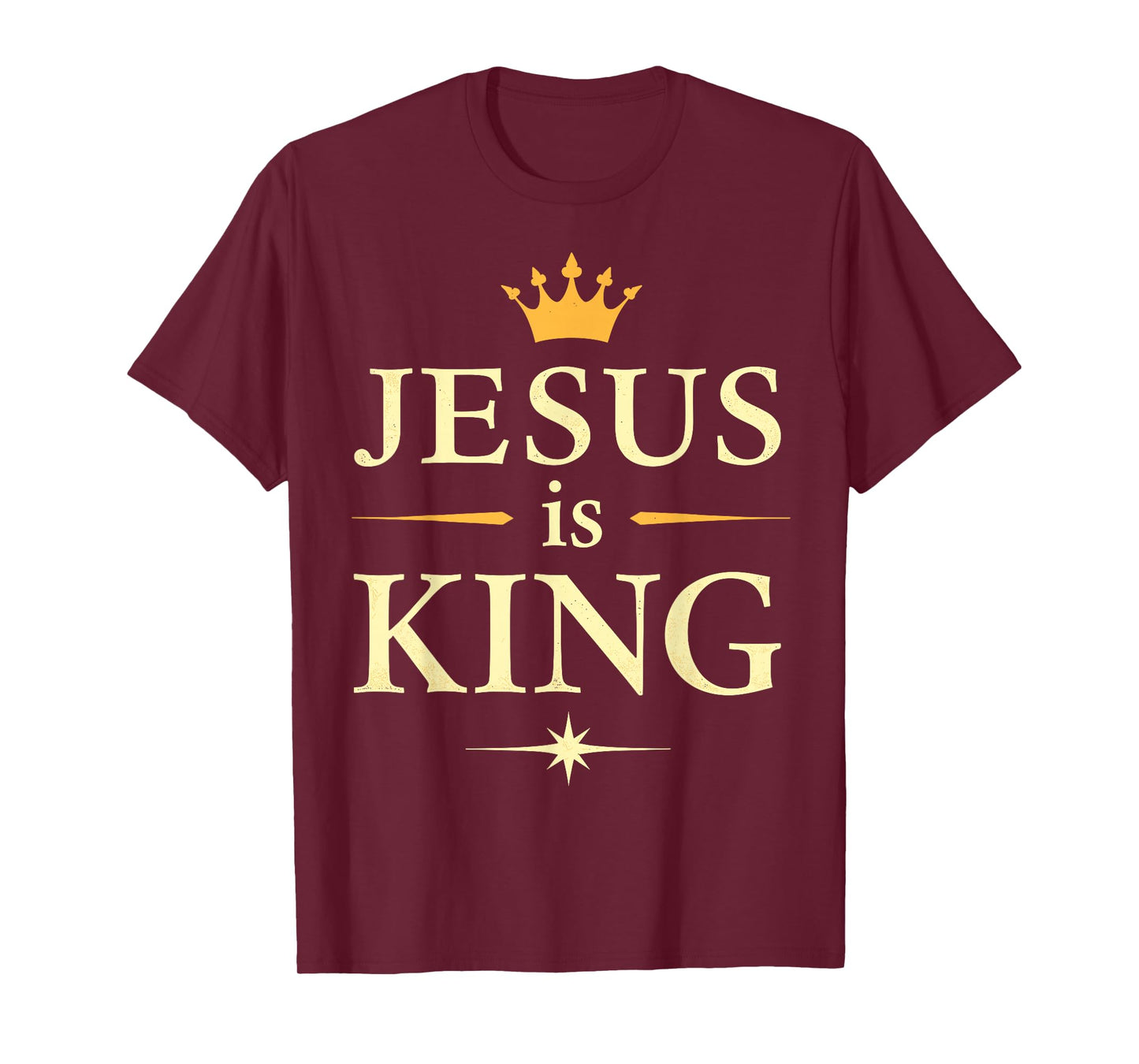 Jesus is King | Christian Faith Design T-Shirt