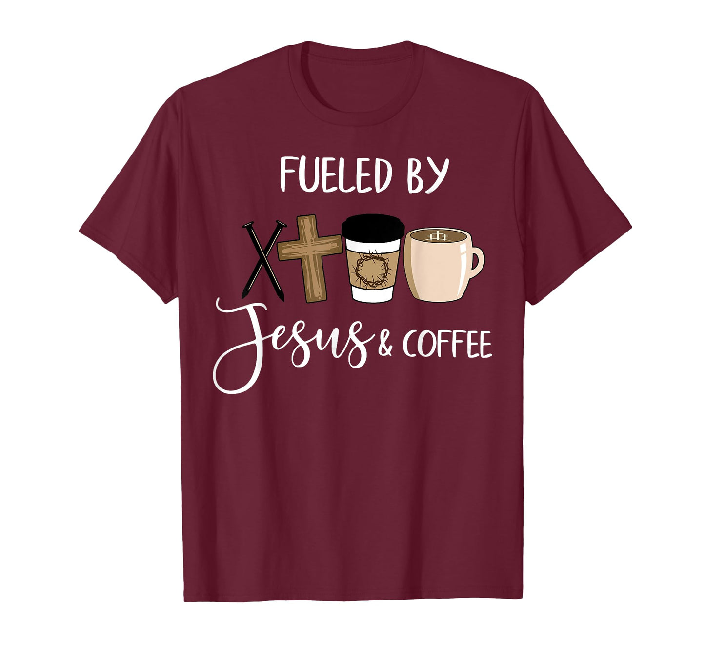 Fueled By Jesus Coffee T-Shirt