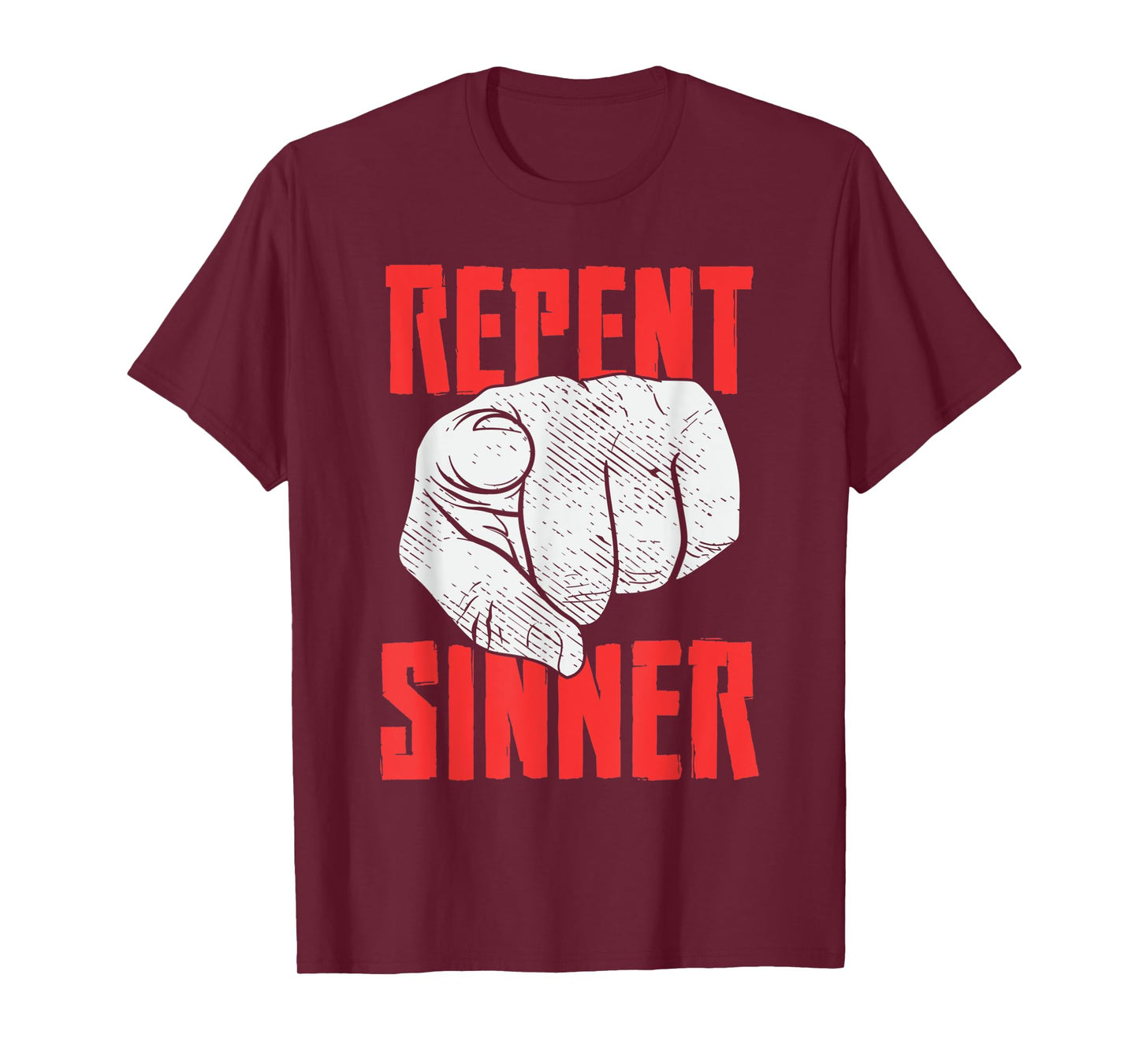 Repent Sinner Christian Church Christus Bible Funny Meme T-Shirt