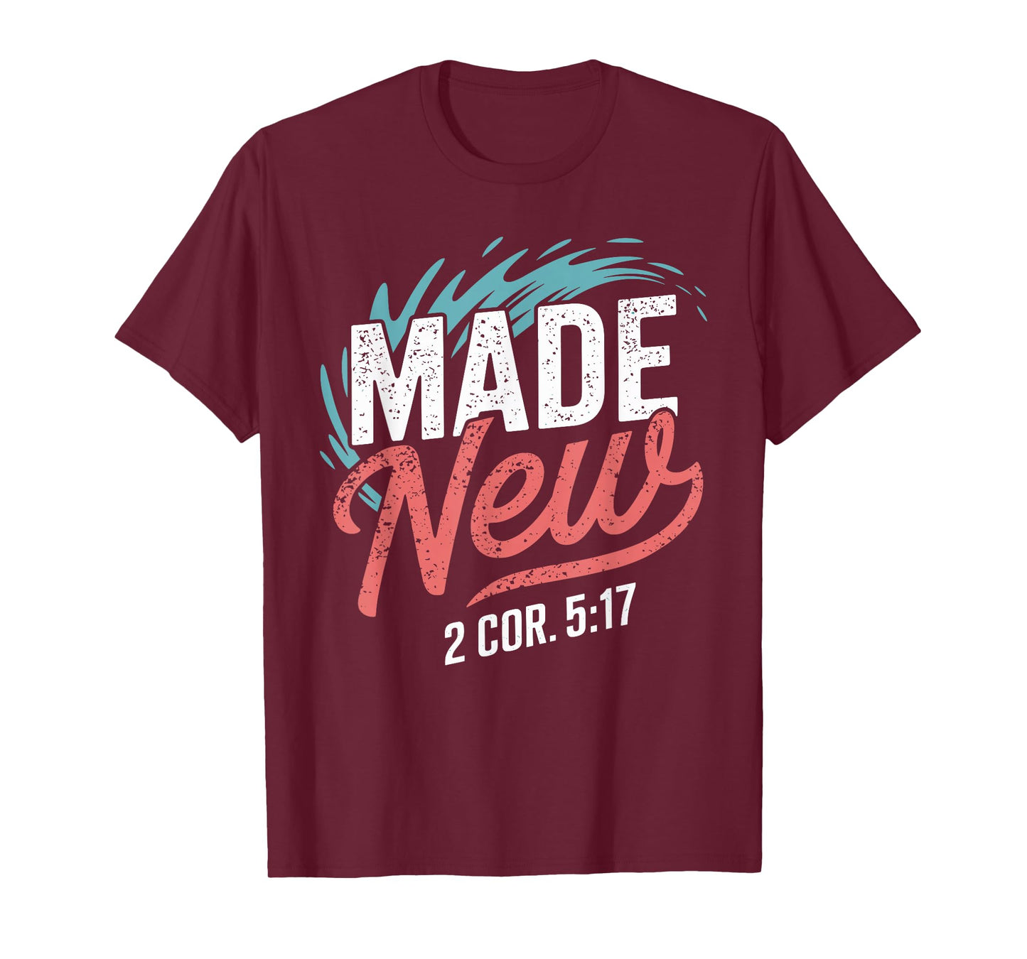 Made New Baptism Shirt Christian Shirts For Youth Baptism T-Shirt