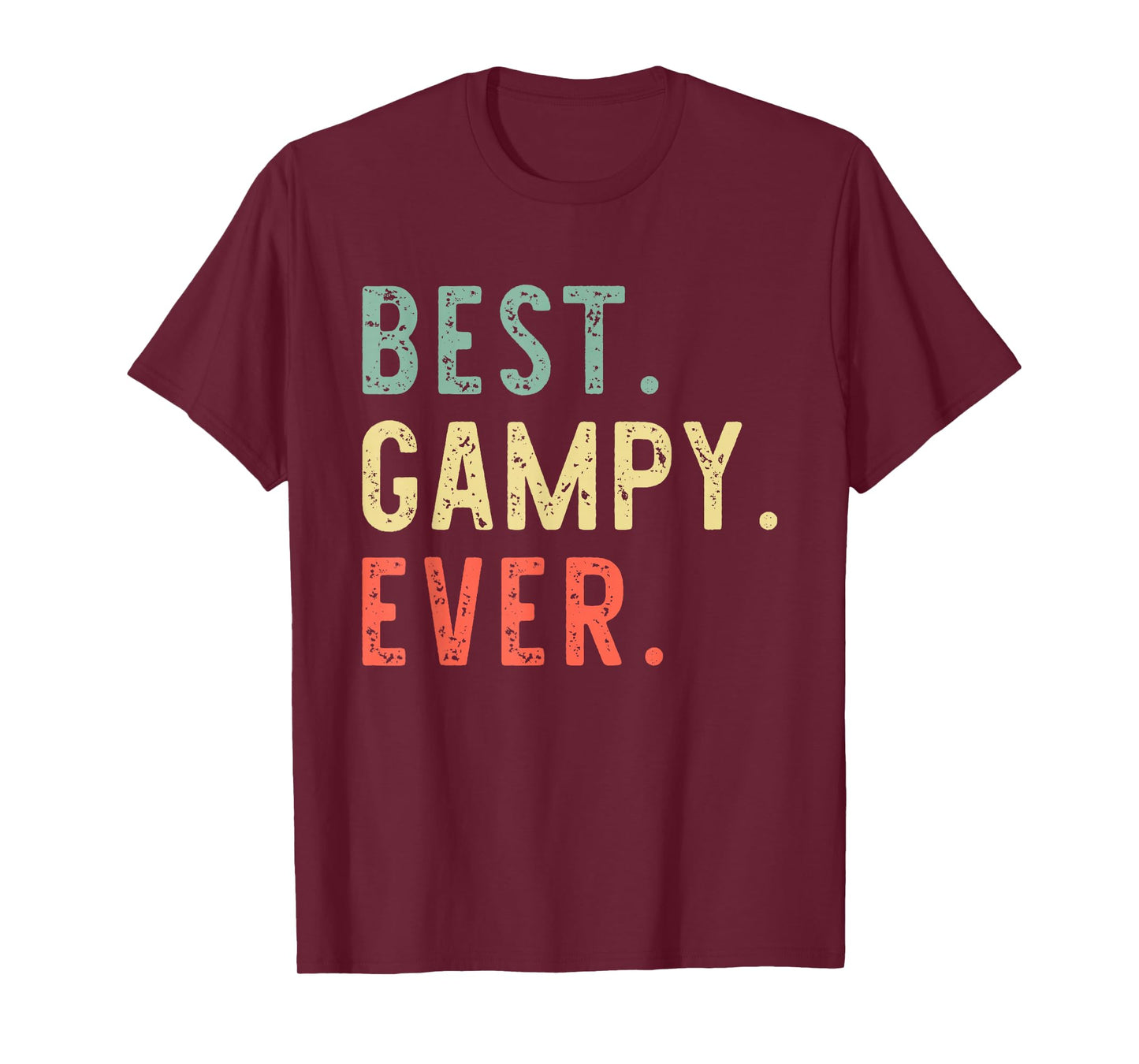Best Gampy Ever Funny Retro Vintage T-Shirt