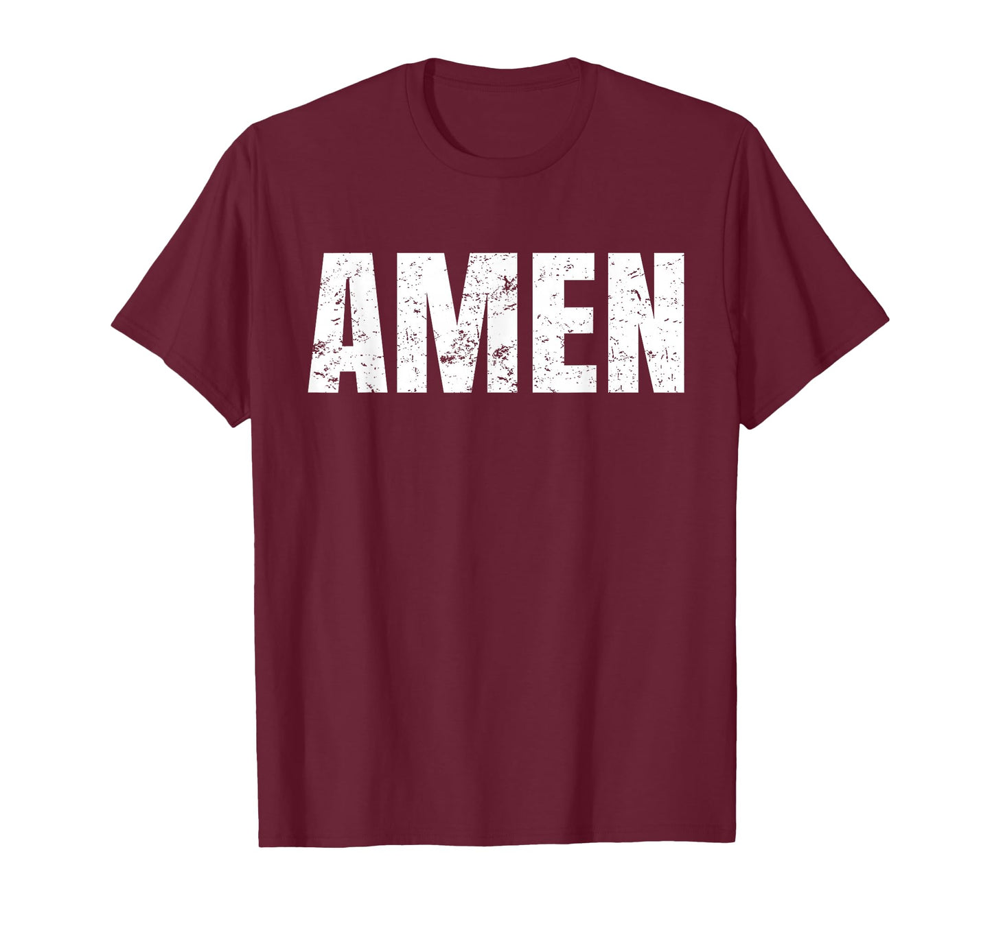 Retro Bible Verse Amen - Christian Faith Scripture Religious T-Shirt