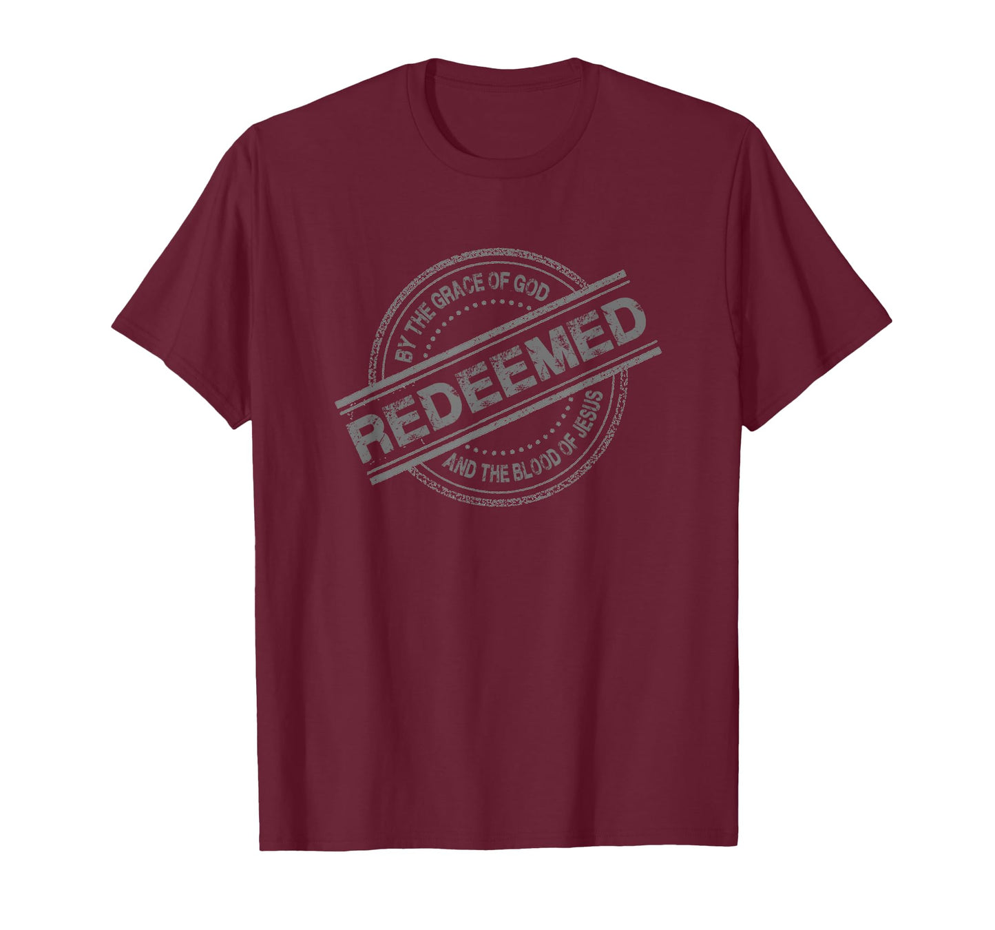 Christian REDEEMED By The Grace of God And Blood of Jesus T-Shirt