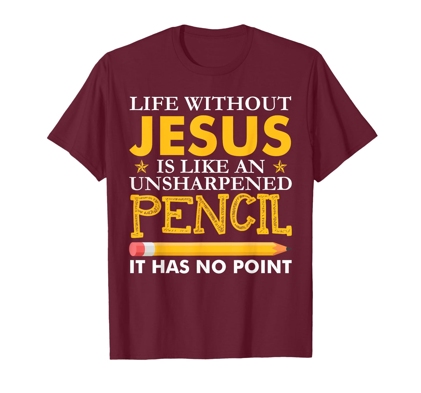Life Without Jesus Funny Christian Religious Faith T-Shirt