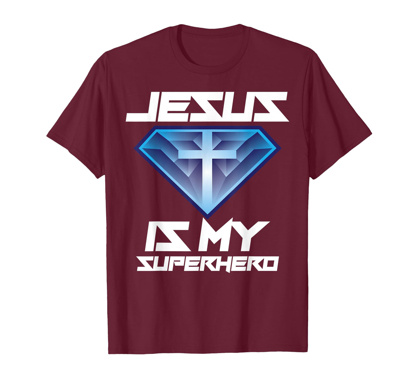 Jesus Is My Superhero Shirt | Cute Powerful Christian Gift T-Shirt