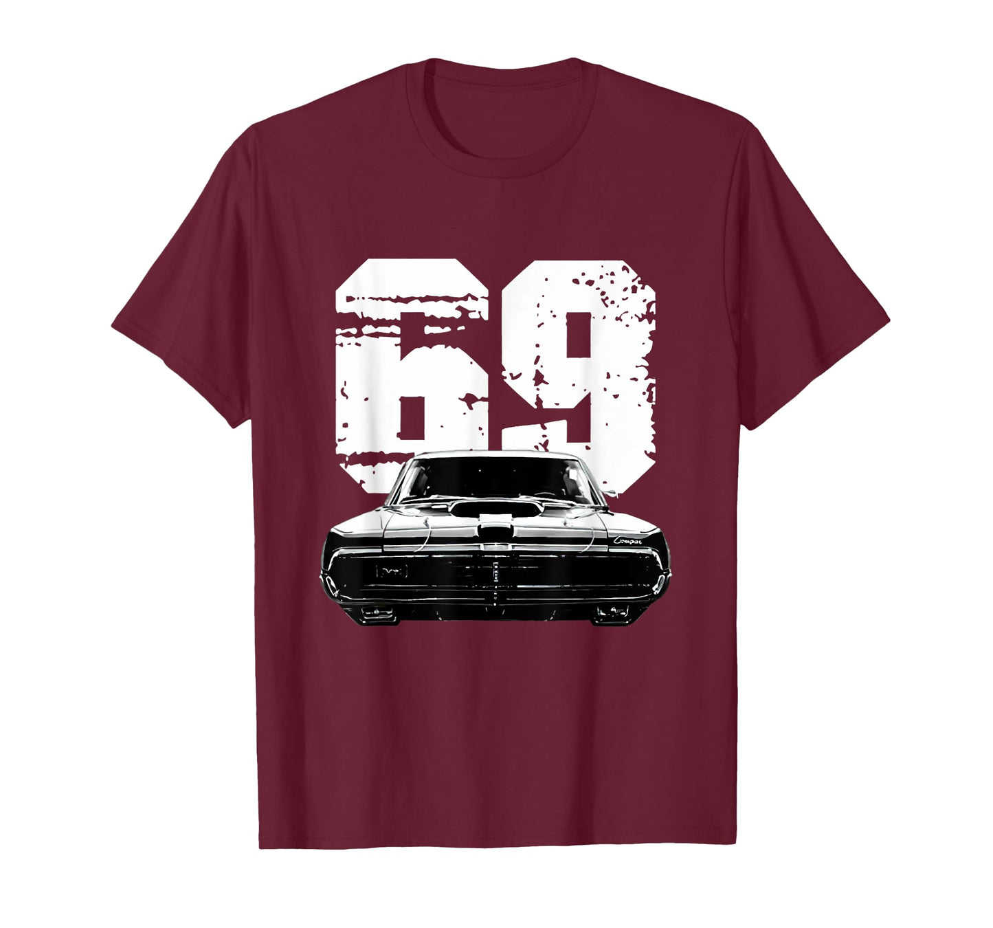1969 69 Mercury classic Cougar Vinatge cars T-Shirt