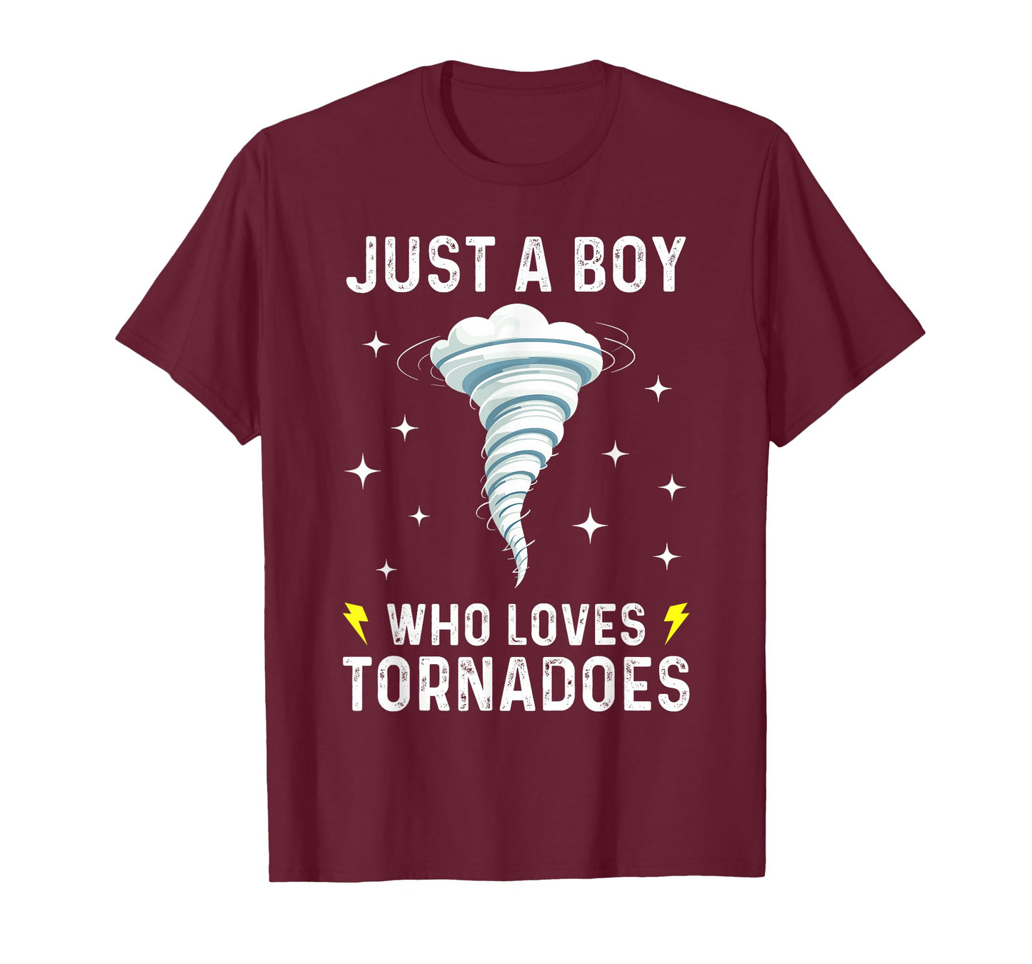 Funny Tornado Gift For Boys Kids Hurricane Weather Chaser T-Shirt