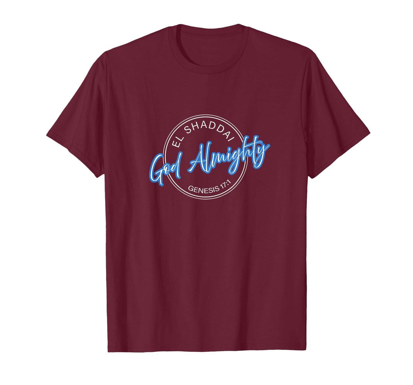 El Shaddai, Almighty God, Men, Women and Youth T-Shirt